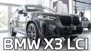 2022 BMW X3 LCI Preview and Walk Around [upl. by Yednarb]