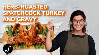 Ultimate Thanksgiving Dinner Spatchcock Thanksgiving Turkey Recipe [upl. by Ytisahcal507]