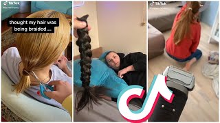 TIK TOKS HAIRCUT PRANK [upl. by Conners]