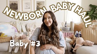 Everything I Bought For My Baby  Newborn Baby Haul 2024 [upl. by Gasper]