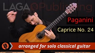 Caprice No24 by N Paganini arr by Emre Sabuncuoglu [upl. by Sanalda744]