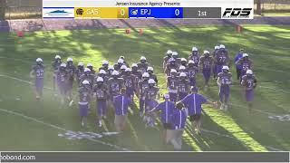 First Round Football Playoffs EPJ vs Groton [upl. by Sidoon817]