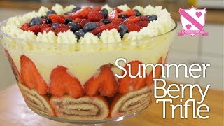 Summer Berry Trifle  In The Kitchen With Kate [upl. by Constant]