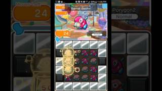 Pokemon Shuffle  Level 297  Porygon2 [upl. by Anibla]