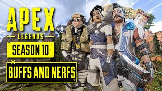 Apex Legends New Buffs amp Nerfs Season 19 Patch Notes [upl. by Nilauqcaj]