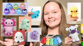 20 Amigurumi Projects to Make in Under an Hour [upl. by Enitsua]