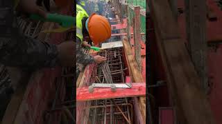 Welding embedment plate civilknowledgecambodia construction video [upl. by Yht]