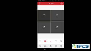 IP Camera Preview on Smartphone  IVMS 4500 [upl. by Khudari]