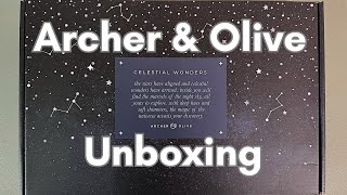 Unboxing December 2023 Archer amp Olive Subscription Box  Pros amp Cons of Subscription [upl. by Aliuqehs]