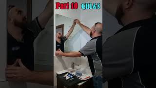 Complete Bathroom Renovation Part 10 Finalizing the Bathroom SHORTS [upl. by Corliss]