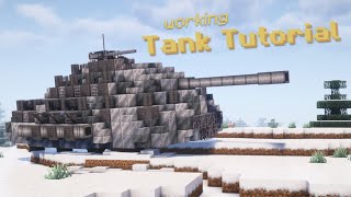 How to build your first working Tank  Valkyrien Skies Clockwork [upl. by Ena]