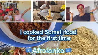 I invited My Swahili family to try Somali food for the first time 🇸🇴🇰🇪Cook Basto with me [upl. by Anitnerolf]