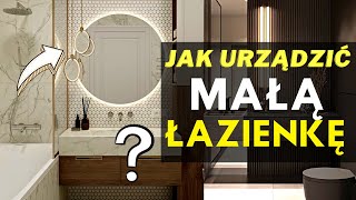 MAŁA ŁAZIENKAJAK URZĄDZIĆ MAŁĄ ŁAZIENKĘTRIKI DO MAŁEJ ŁAZIENKITO WARTO ZROBIĆ W ŁAZIENCE [upl. by Masao486]