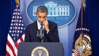 President Obama Makes a Statement on the Shooting in Newtown Connecticut [upl. by Ano]