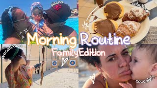 MORNING ROUTINE di FAMIGLIA in VACANZA [upl. by Tesler]