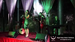 Joanna Dong performs 夜來香 Ye Lai Xiang with The Summertimes Hotshots [upl. by Waldman]