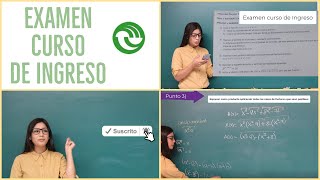 EXAMEN CURSO DE INGRESO UNLAMMATEMATICAPASO A PASO [upl. by Rudolfo]