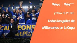 ¡Vuélvelos a ver Todos los goles de Millonarios en la Copa BetPlay 2022 [upl. by Wrand]