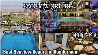 Mandarmani Beach Resort with Swimming pool amp Spa  Dolphin Beach Resort  Mandarmani Seaview Resort [upl. by Sadye]