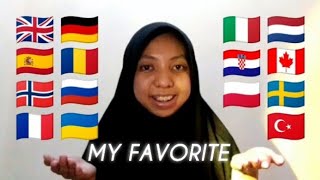 ASMR quotMy Favoritequot in 15 Different Languages [upl. by Schaffel]