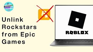 How to Unlink Rockstars Games from Epic Games [upl. by Hogen]