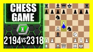 Italian Game Classical Variation Greco Gambit MoellerTherkatz Attack Tactical Chess [upl. by Rahs]