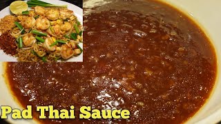 สูตรน้ำผัดไทย ง่ายๆใครๆก็ทำได้  Pad thai sauce How to make pad thai sauce  17022019 [upl. by Jopa]