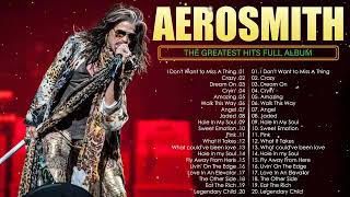 Aerosmith Greatest Hits Full Album 2023  Aerosmith Best Songs Collection [upl. by Mooney]