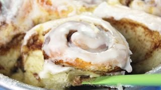 Easy Cinnamon Rolls  Healthier Faster Only One Rise [upl. by Olotrab265]