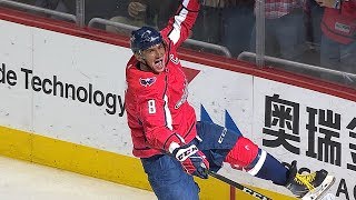 Alex Ovechkins 600th NHL goal [upl. by Anisamot]