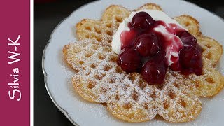 Waffeln  schnell gemacht  super Rezept  köstlich [upl. by Leod931]