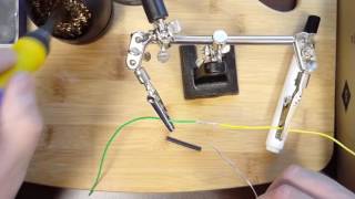 Learn to Solder Part 3  Soldering Wires Together [upl. by Nnylyoj]