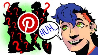 Pinterest RANDOMLY creates characters [upl. by Ynaffad]