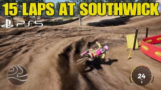 Mx vs Atv Legends2023 Southwick  PS5 Gameplay [upl. by Tierza]