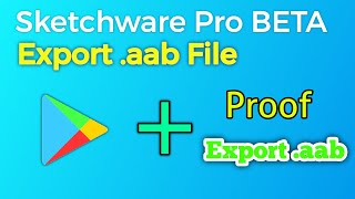 Sketchware Pro BETA to aab File Export for Google Play Consol  Sketchware Get android app bundle [upl. by Coulombe]