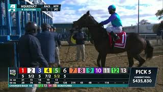 Aqueduct Racing  November 27 2021 [upl. by Rentschler]