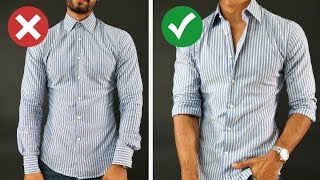 9 Shirt Tricks That Will Make You Look Sexier [upl. by Gaivn]