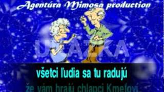 Kmeťoband  Dnes večer vám zábavu hráme MIMOSA KARAOKE 1 [upl. by Giavani]