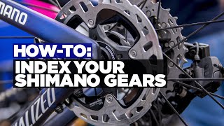 How To Index your Shimano gears [upl. by Erdna]