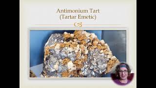 Antimonium tartrate [upl. by Darbie]