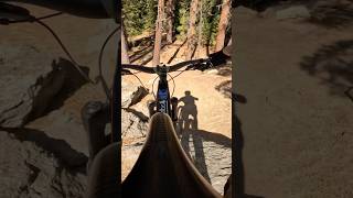 A techy and flowy TAHOE trail tahoe mountains mountainbike [upl. by Leeban]