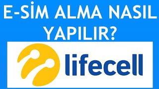 Lifecell ESim Alma Nasıl Yapılır [upl. by Dadelos345]