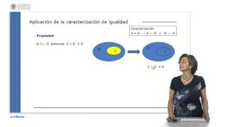 Diagramas de Venn e igualdad de conjuntos  422  UPV [upl. by Hogen]