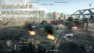 Cuplikan Battlefield 5  Multiplayer  PANZERSTORM  Tank Gameplay  Tanpa Komentar  Indonesia [upl. by Nayhr]