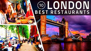 Top 10 Best Restaurants in LONDON  Where to Eat in London 2024 [upl. by Enirolf953]