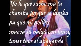 Al Natural  Tego Calderón Letra [upl. by Eelyah]