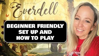 Everdell Beginner Friendly Set Up and How to Play [upl. by Ahtelra]