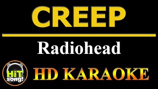 Creep Radiohead  KARAOKE VIDEOKE [upl. by Anisamoht]