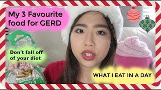 WHAT I EAT IN A DAY2 My 3 FAV FOOD FOR GERD Diet for GERD [upl. by Longwood]