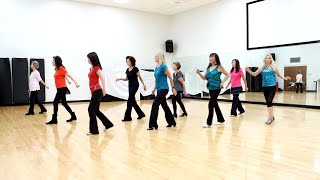 Straight Up Sideways  Line Dance Dance amp Teach in English amp 中文 [upl. by Annairam]